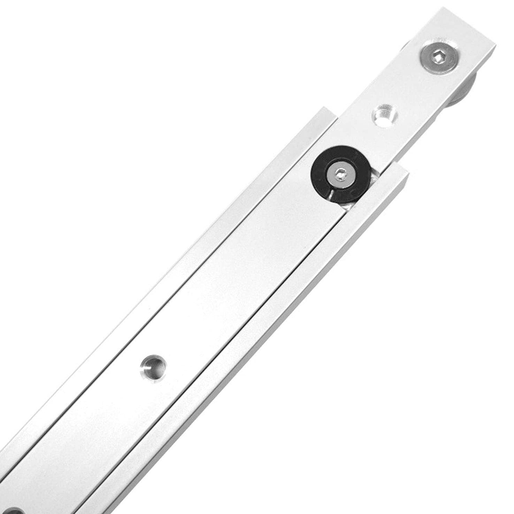 1 Set Aluminum Alloy T-Tracks Slot Miter Track and Miter Bar Tools. 
