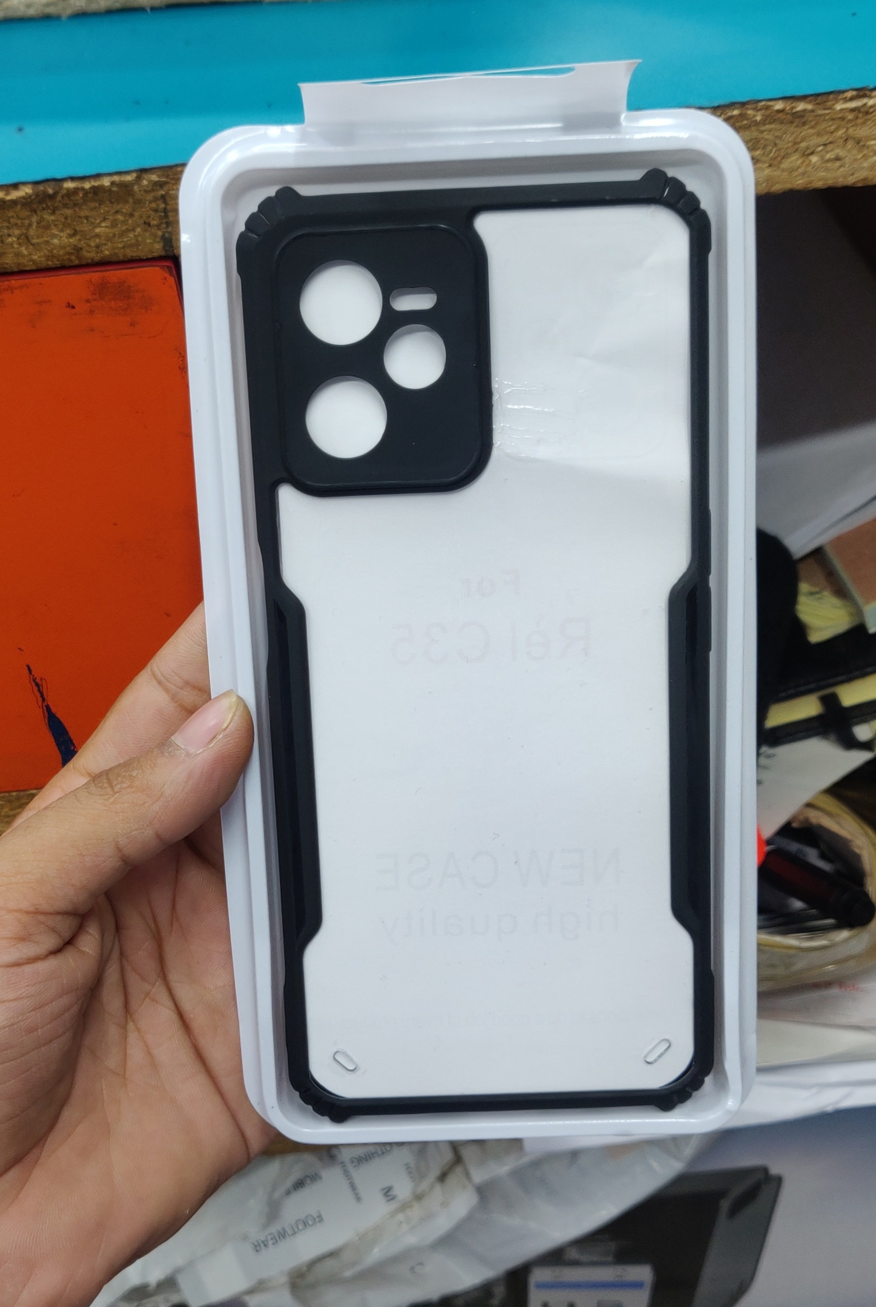 For Real Me Narzo50A Prime I Paky Case With Camera Production. 
