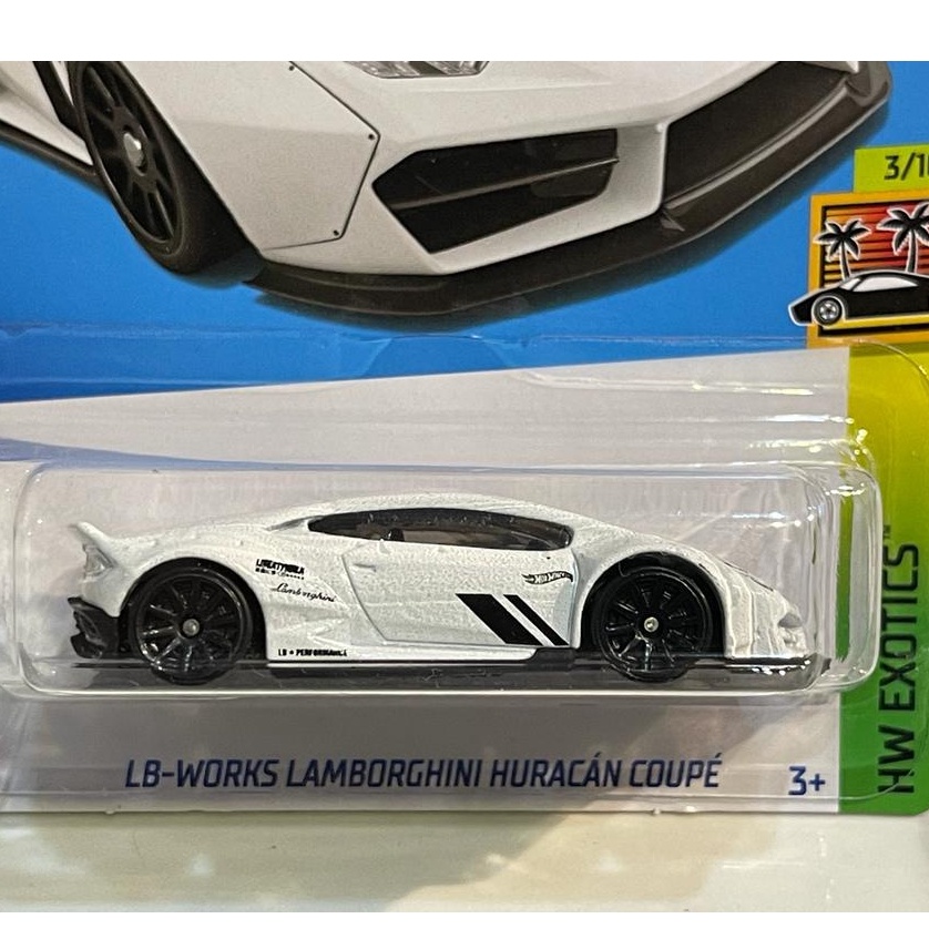 Captivating Make - Hot Wheels Lb - Works Lamborghini Huracan Coupe White; Scale - 1:64 - Offering value and flexibility - Upscaled Standard. 