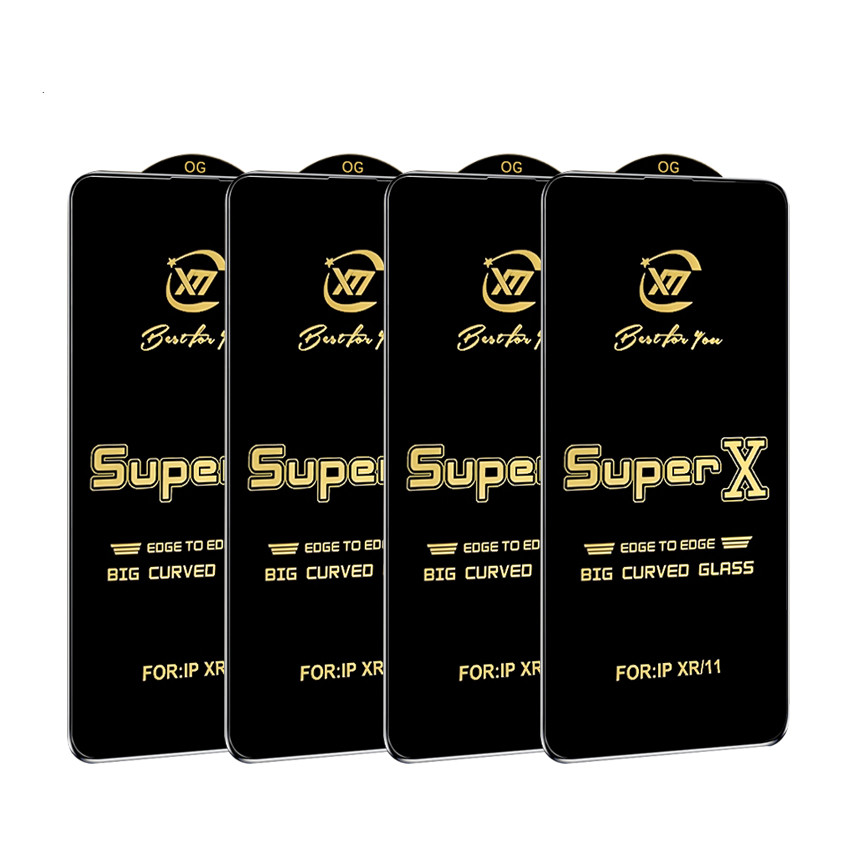 Super X Big Curved Tempered Gorilla Glass Screen Protector For Oneplus 5T/6/6T/7/7T/8T/9/9R/9RT/10R/ACE. 
