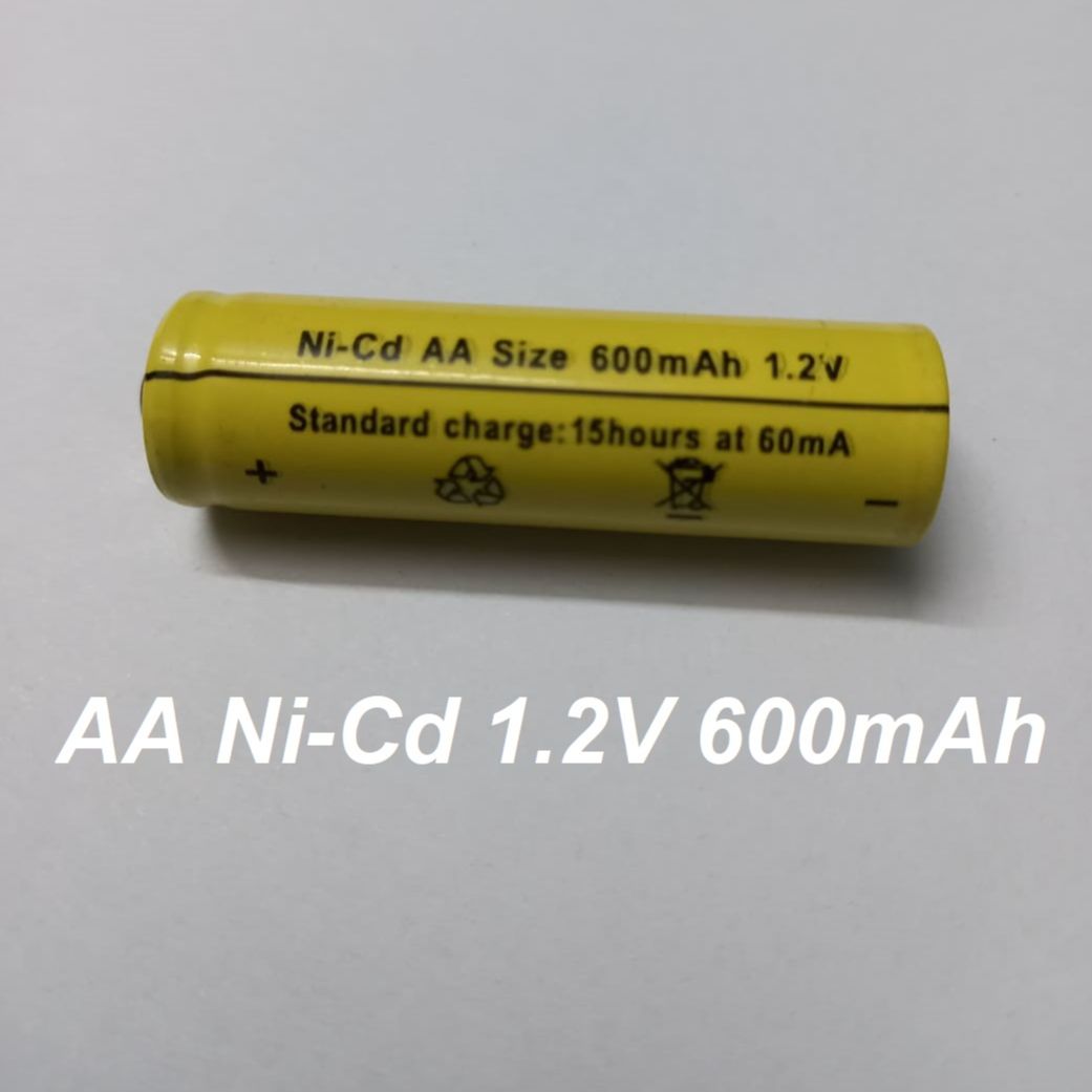 Top Quality AA Ni-Cd 1.2v 600mAh Rechargeable 14500 Battery For Solar Light Remote Mic Digital Camera MP3 Player Razor LED Trimmer Etc. 