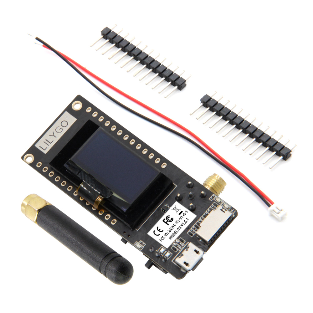 LILYGO® TTGO LoRa32 V2.1_1.6 Version 433/868/915Mhz ESP32 LoRa OLED 0.96 Inch SD Card Bluetooth WIFI Wireless Module ESP-32 SMA.