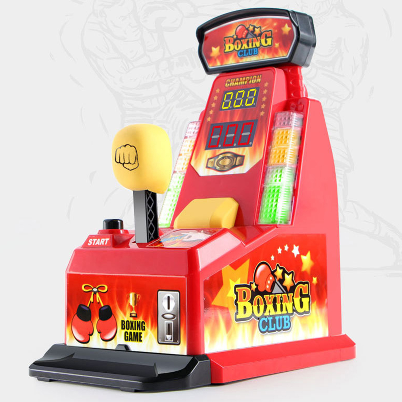 Score-tracking Boxing Game Interactive Finger Boxing Game for Kids Stress Relief Toy with Multiplayer Mode Educational Benefits Desktop Boxing Machine for Toddlers Finger Boxing Club Toy. 