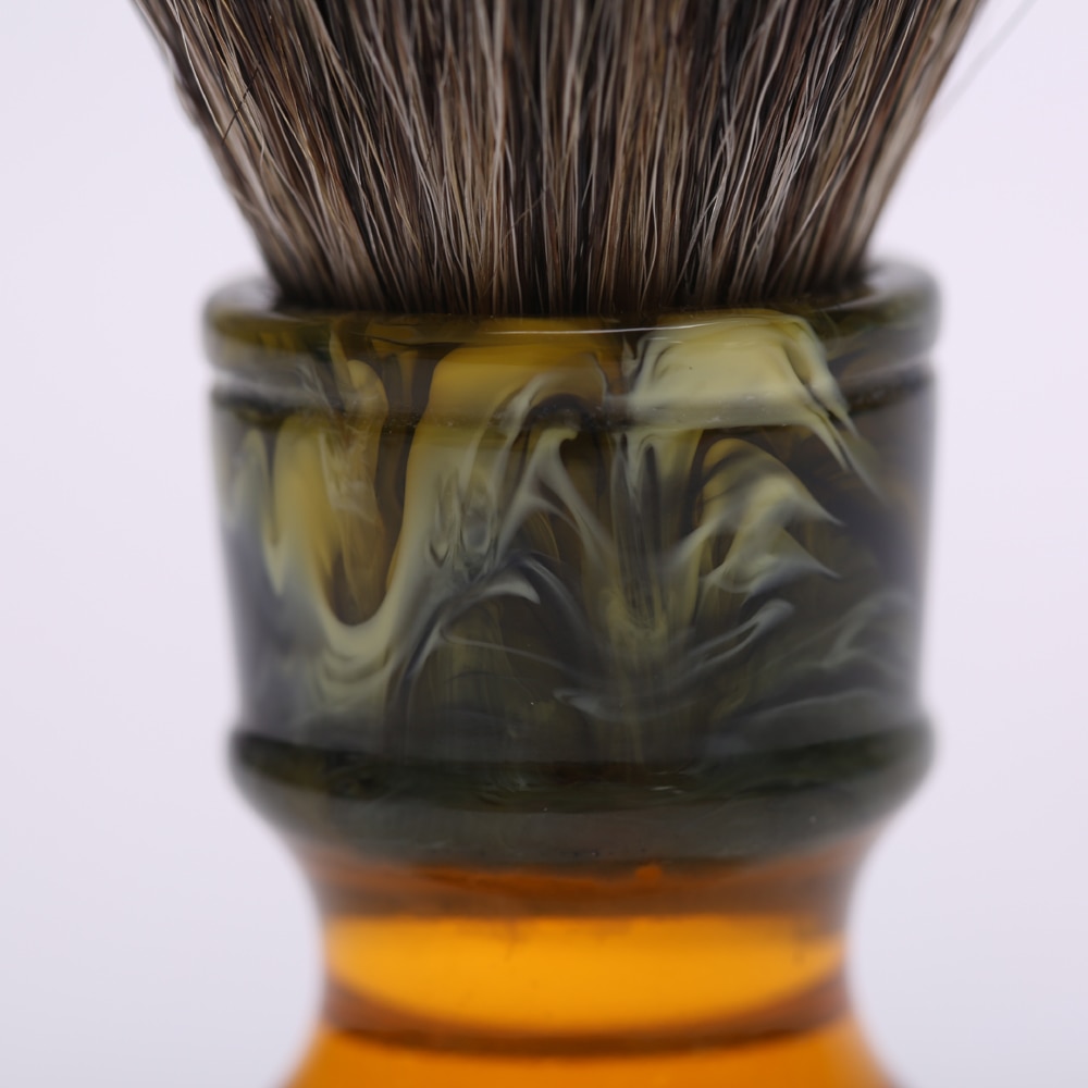 YAQI 22MM Sagrada Familia 100% Pure Badger Hair Resin Handle Men Wet Shave Brushes. 