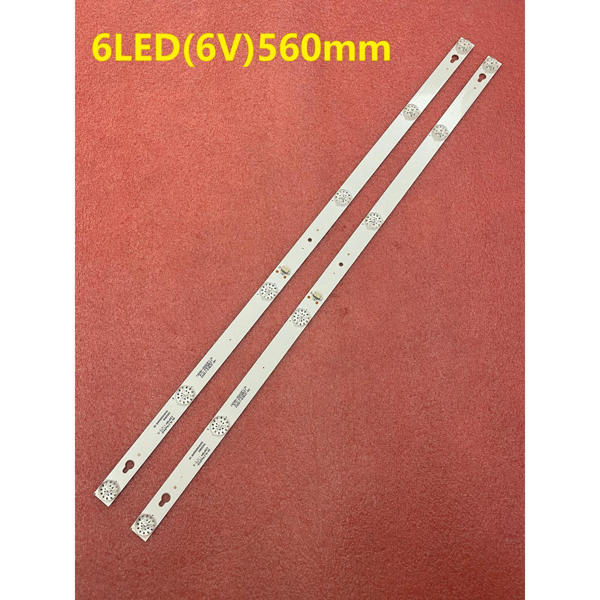 【DM bag factory Store】2 6LED Backlight Strip for Toshiba TCL 32L2600 32L2800 32L2900 L32S4900S 32D2900 32HB5426 TOT_32D2900