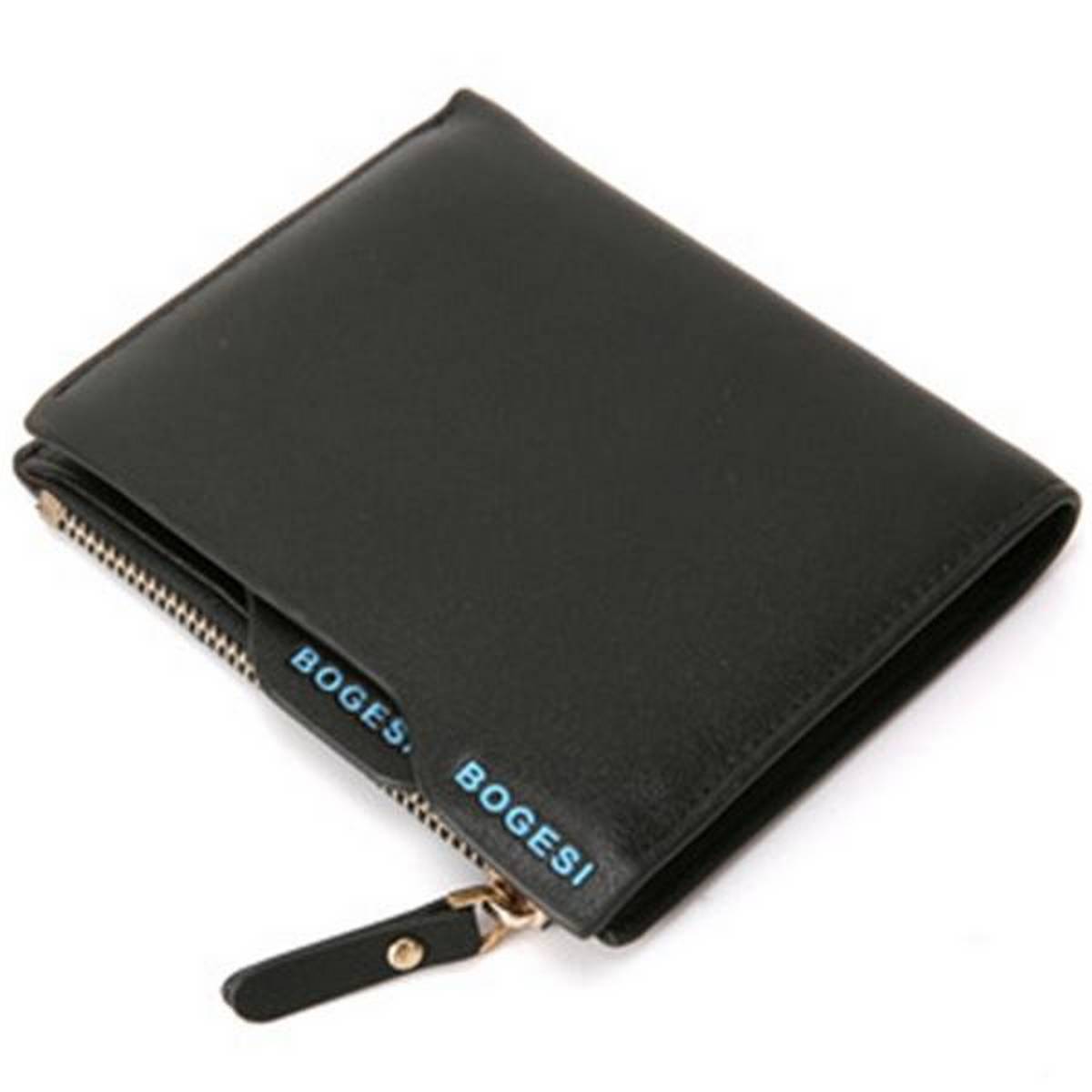 Bogesi Original Artificial Leather Wallet  Color Black