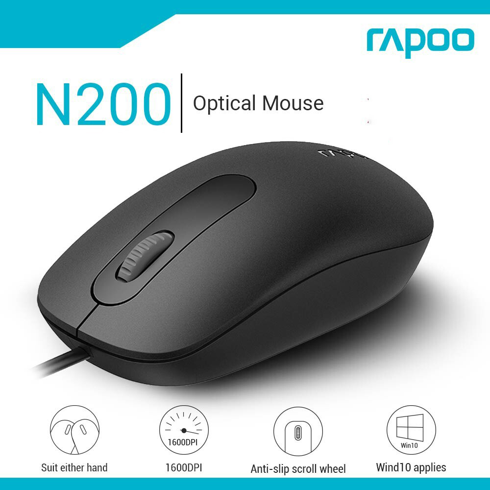 Rapoo N200 Optical Mouse.