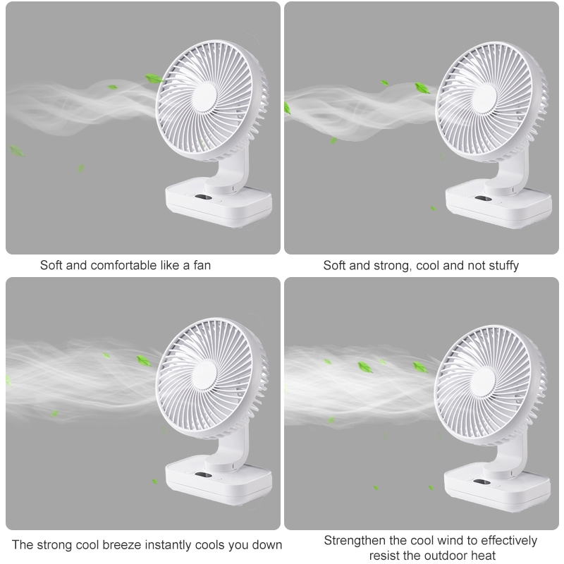 D606Y Portable Desktop Oscillating Small Fan. 