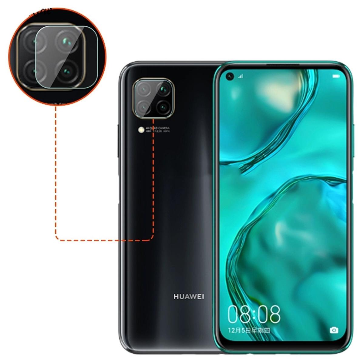 Huawei Nova 7i / P40 lite Combo Pack Back Side Clear Poly Protector + Camera Lens Protector Glass