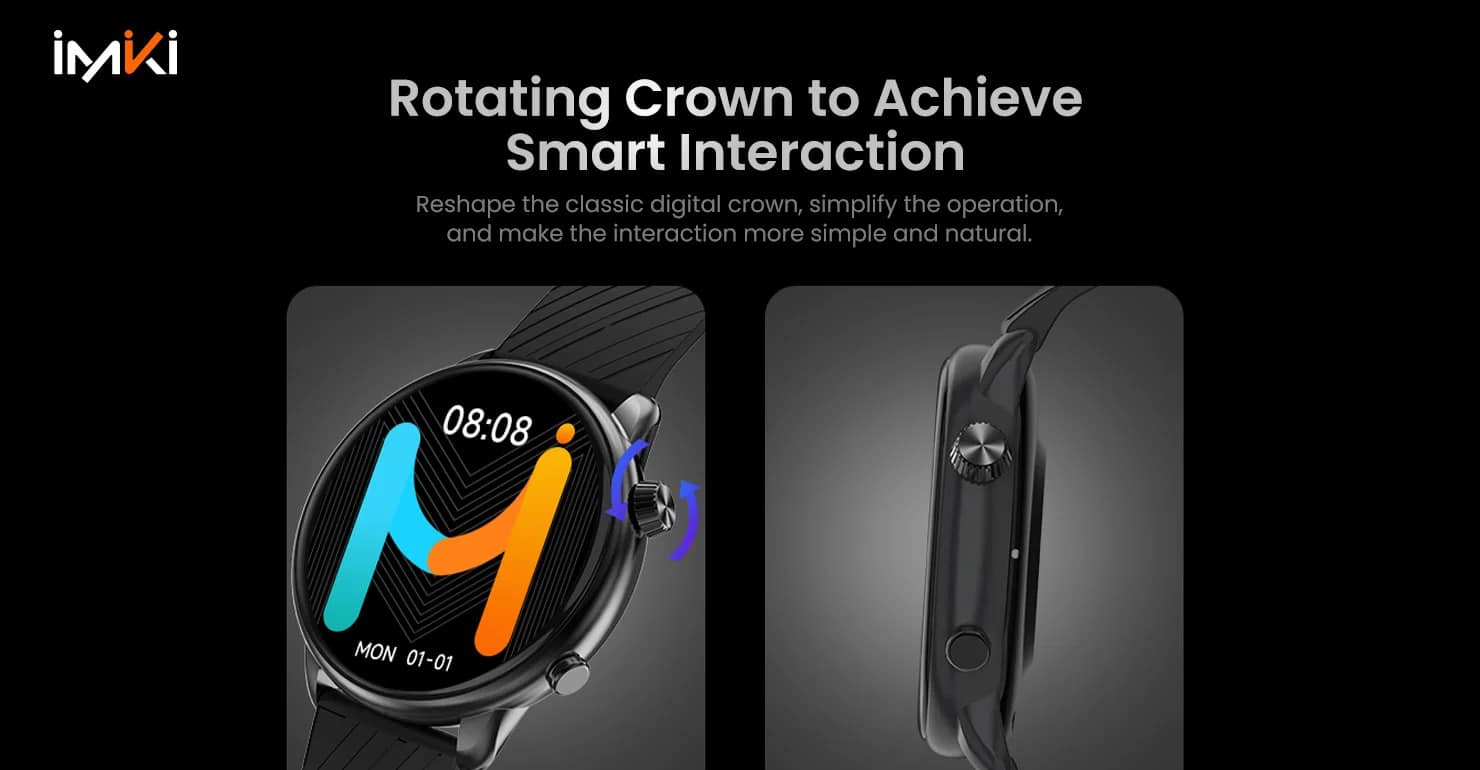 IMILAB IMIKI TG2 AMOLED Bluetooth Calling Smart Watch 7