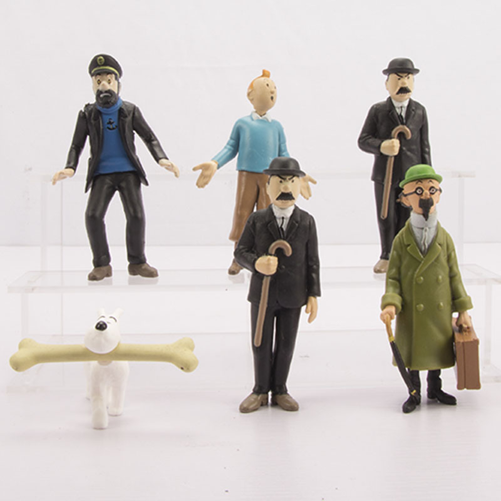 The Adventures of Tintin Action Figure Cartoon Movie Explorers Tintin Thomson Figure. 