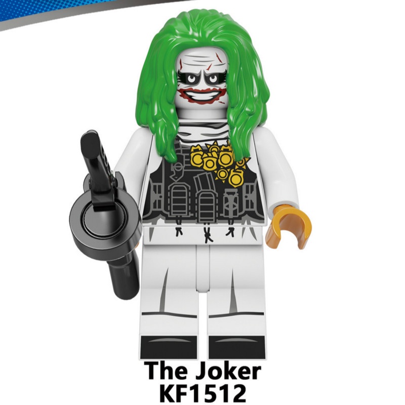 【Yurui】Batman the Flash Minifigures DC League Super Heroes Building Blocks Lego Toys KF6136. 