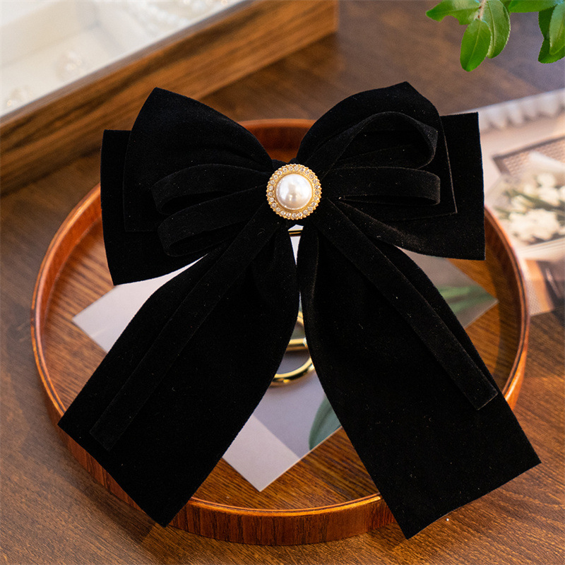 Engagement big bow red hair ornament bridal tiara toast dress hairpin wedding clip new butterfly hairpin for women