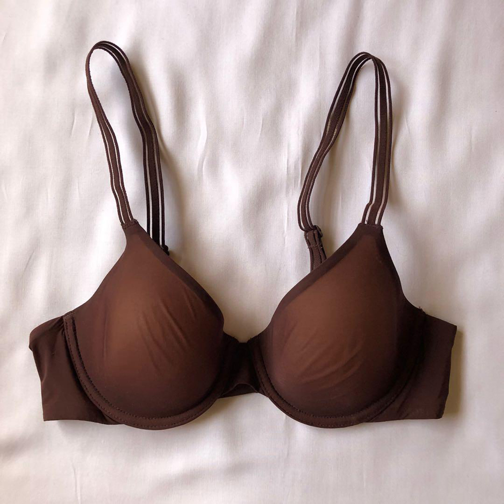 chocolate color bra