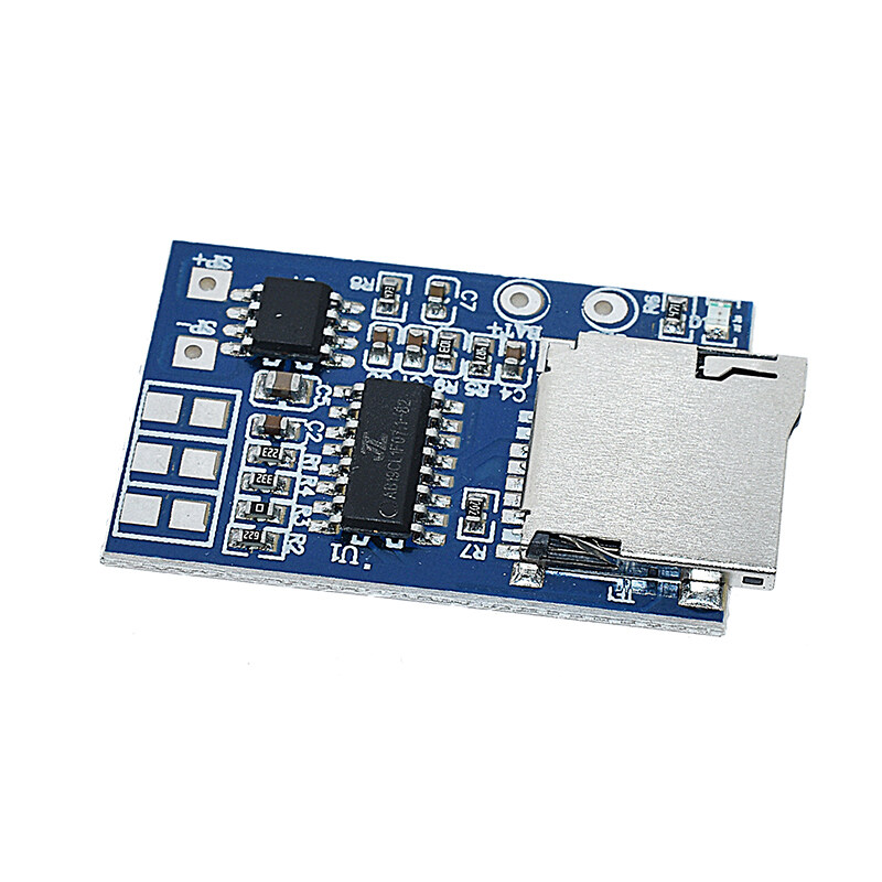 GPD2846A Board 2W Amplifier TF Card MP3 Player Module for Arduino GM Power Supply Module 5V Audio Mode. 