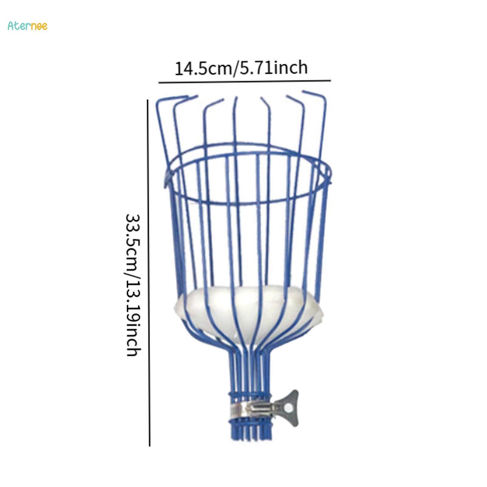 Fruit Picker Basket (Pole Not Included) Practical Detachable Fruit Grabber Reach Tool for Lemon. 