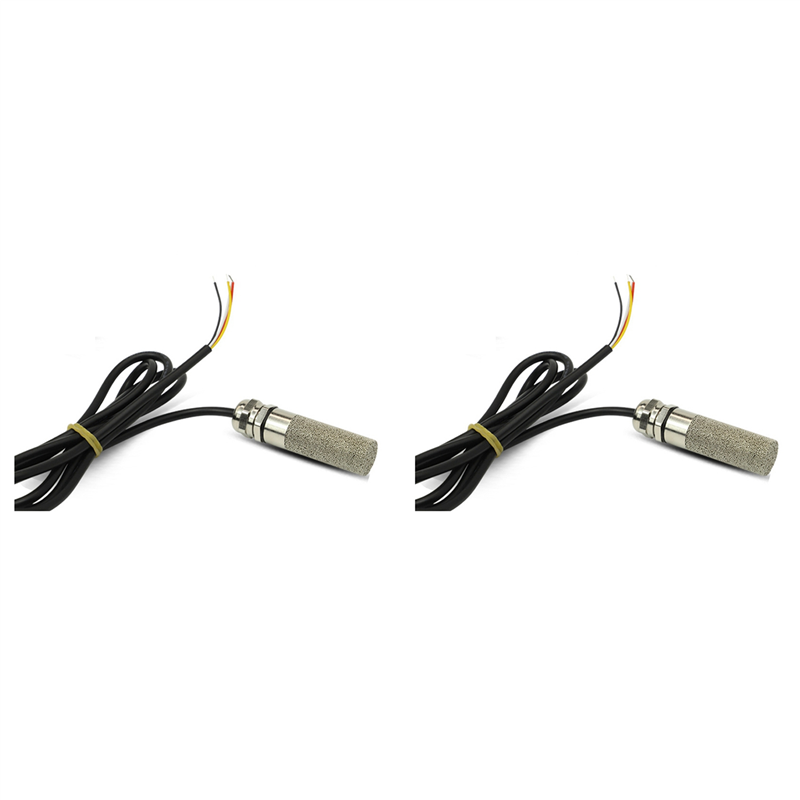 2X DC5-28V RS485 Temperature and Humidity Transmitter Modbus XY-MD03 Collector Temperature and Humidity -Metal