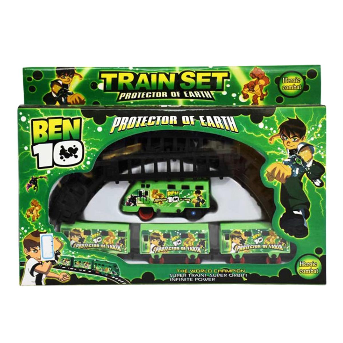 Ben 10 Mini Express Train Set – Kids Toy Train Car