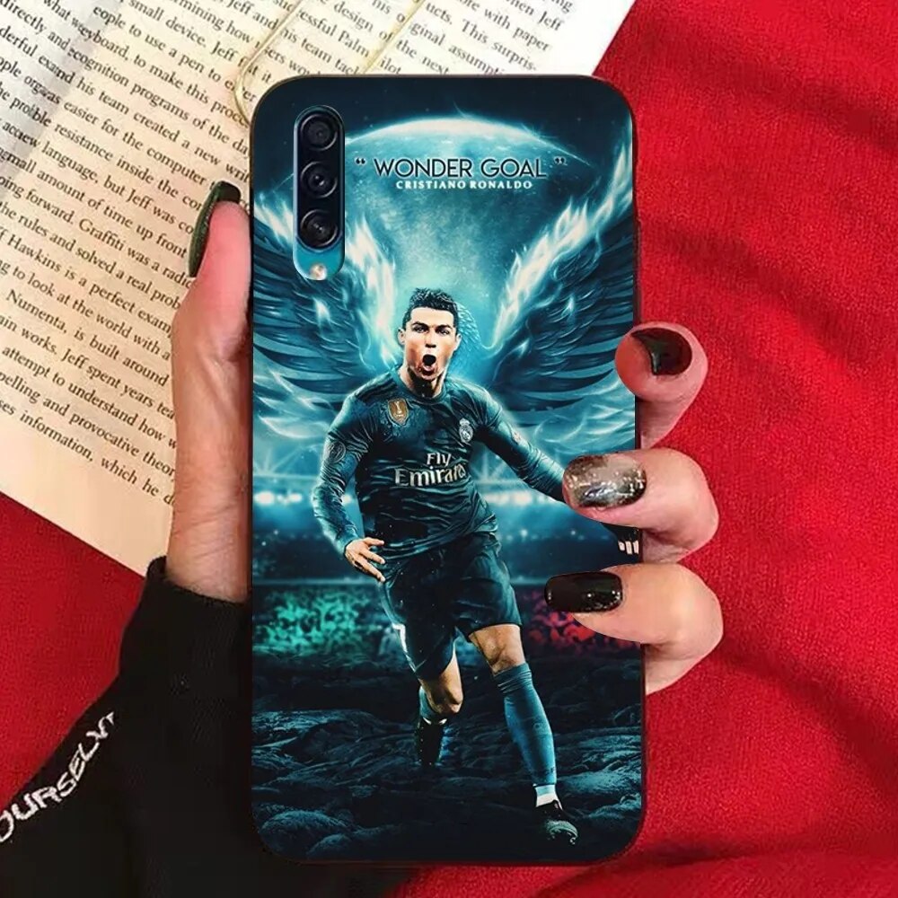 Football Superstar R-Ronaldo CR7 Phone Case For Samsung A 10 11 12 13 20 21 22 30 31 32 40 51 52 53 70 71 72 73 91 13 Shell. 