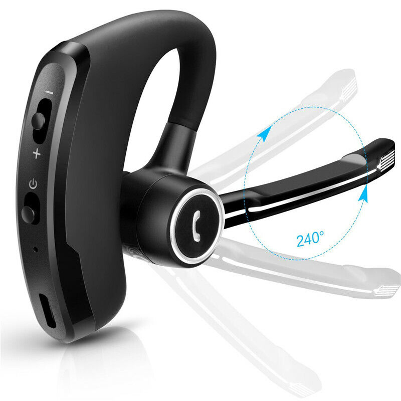 Bluetooth Wireless Earpiece Headsets for iPhone Andorid Cell Phone Car Calling