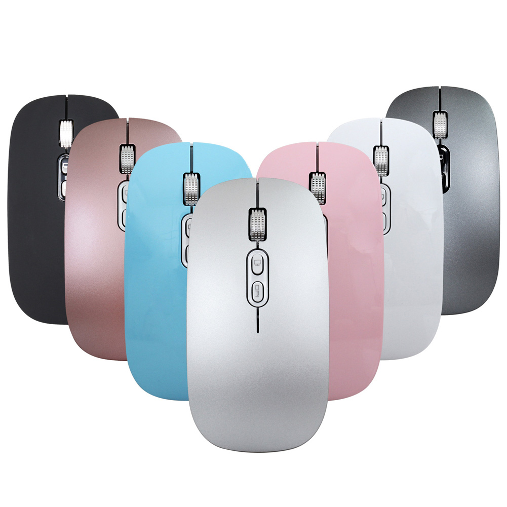 M103 Wireless Mouse 1200 DPI 2.4GHz Wireless Mouse Ergonomic Gaming Mouse Silent Click Cordless Mice Rechargeable Mice. 