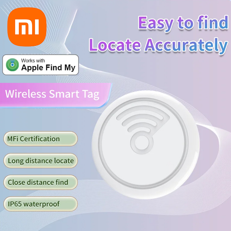 Xiaomi Smart Tag Colorful Round Anti-lost Finder For IOS Only With Find My App For Child Pet Car Luggage Suitcase Lost Tracker