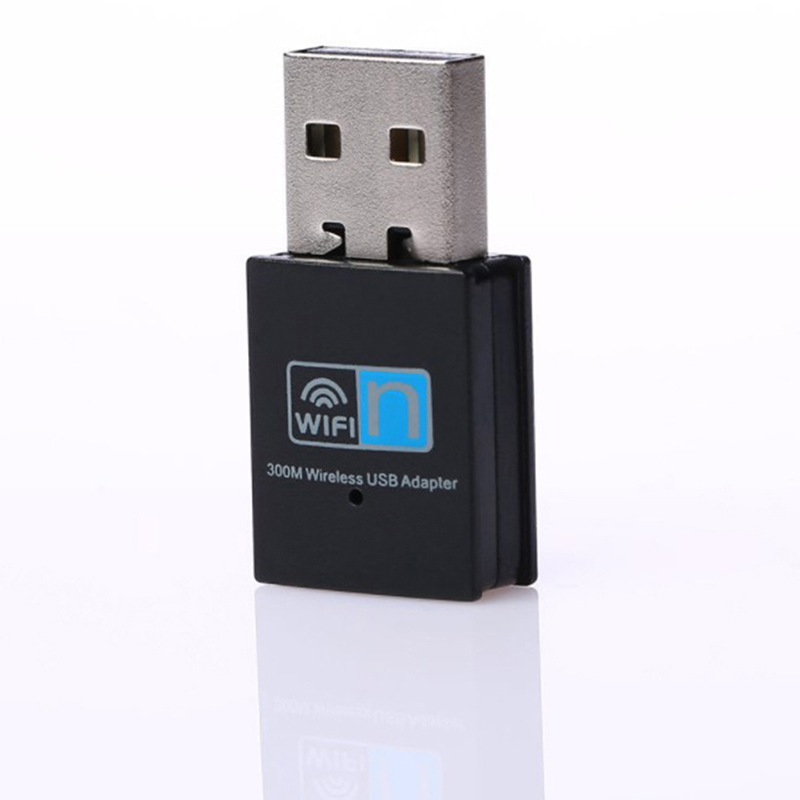 USB 2.0 WiFi Adapter 300M 2.4GHz WiFi Antenna RTL8192 Dual Band 802.11b/n/g Mini Wireless Computer Laptops Network Card Jessica
