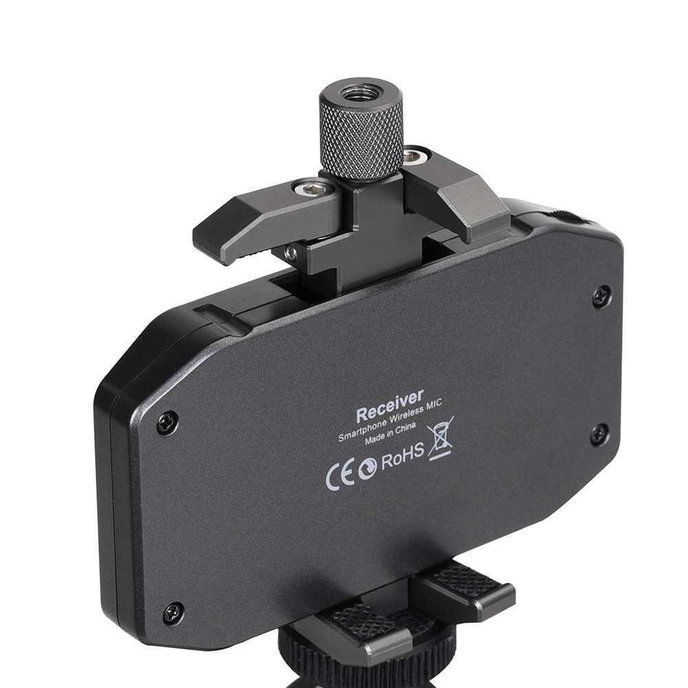 COMICA CVM-WS50(C) 6-Channel UHF Wireless Smartphone Lavalier Microphone System - black. 