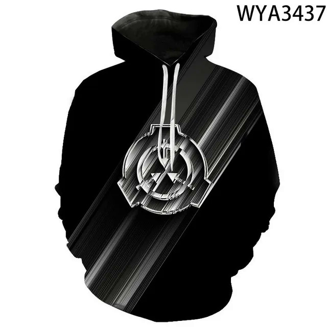 2020 SCP Foundation Secure Contain Protect Fan SCP Wiki Logo Inspired Hoodies Men Women Children 3D Print T-shirts Cool Pullover. 