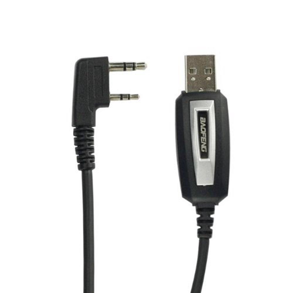 Baofeng USB Programming Cable Accessory for UV-5R/5RA/5R Plus/5RE, UV3R Plus, BF-888S with Driver CD. 