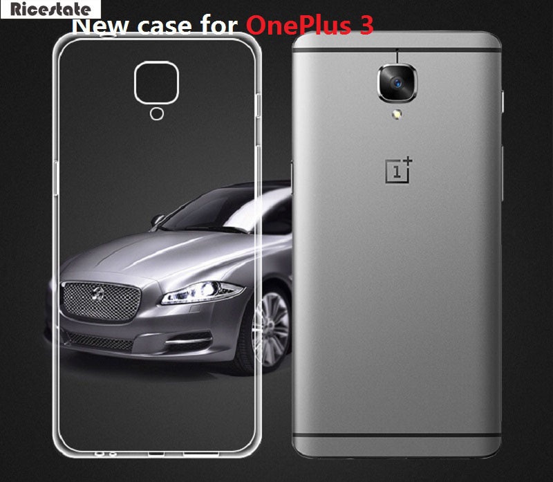 OnePlus3 Transparent Clear TPU Phone Back Cover Case for OnePlus 3 3T Ultra Thin Crystal Silicon Case for One Plus 3 3T. 