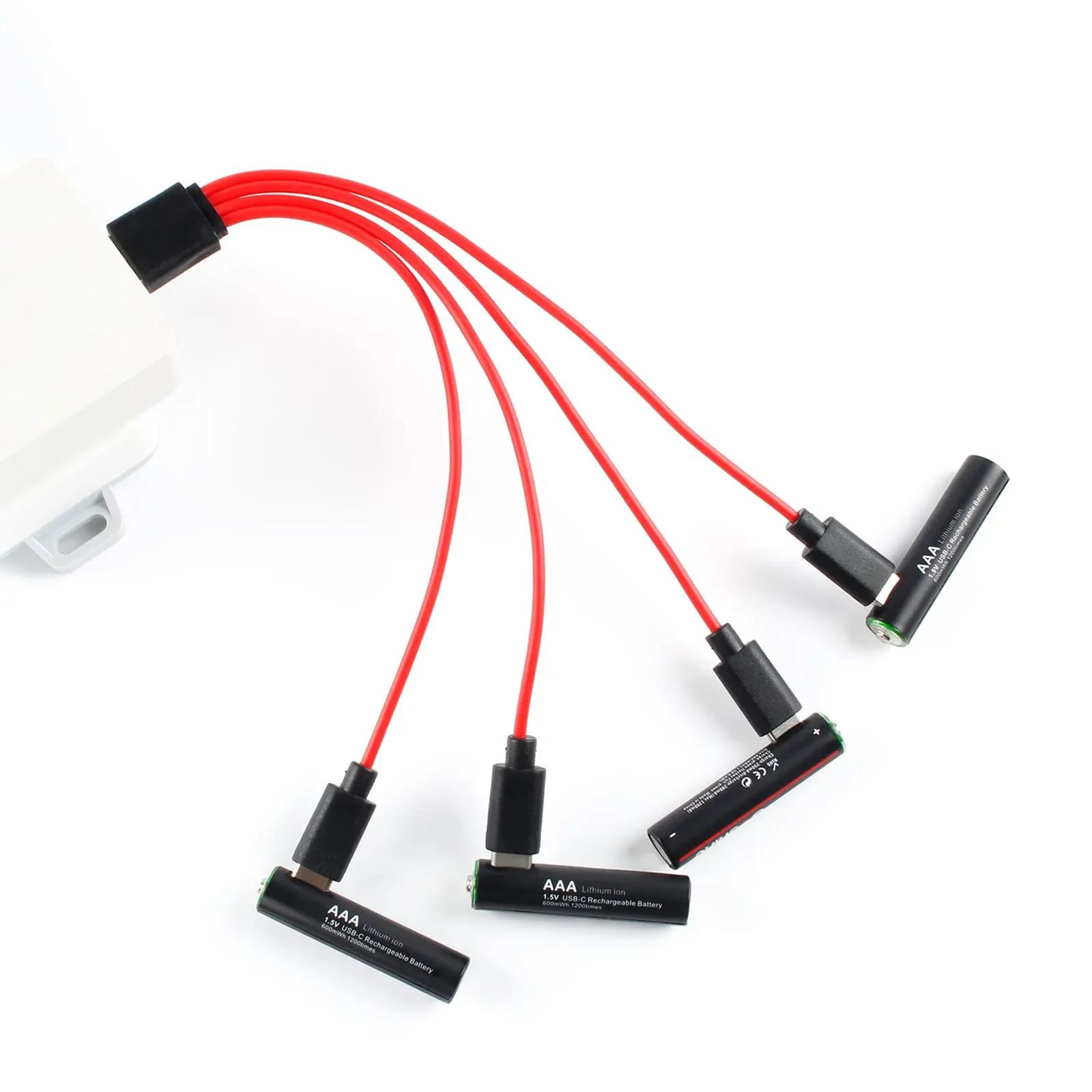 Soshine 1.5V 600mWh USB Li-ion Aaa Battery AAA Rechargeable Battery 3A 1.5Volt Lithium Batteries Toys Camera Flashlight Clock. 