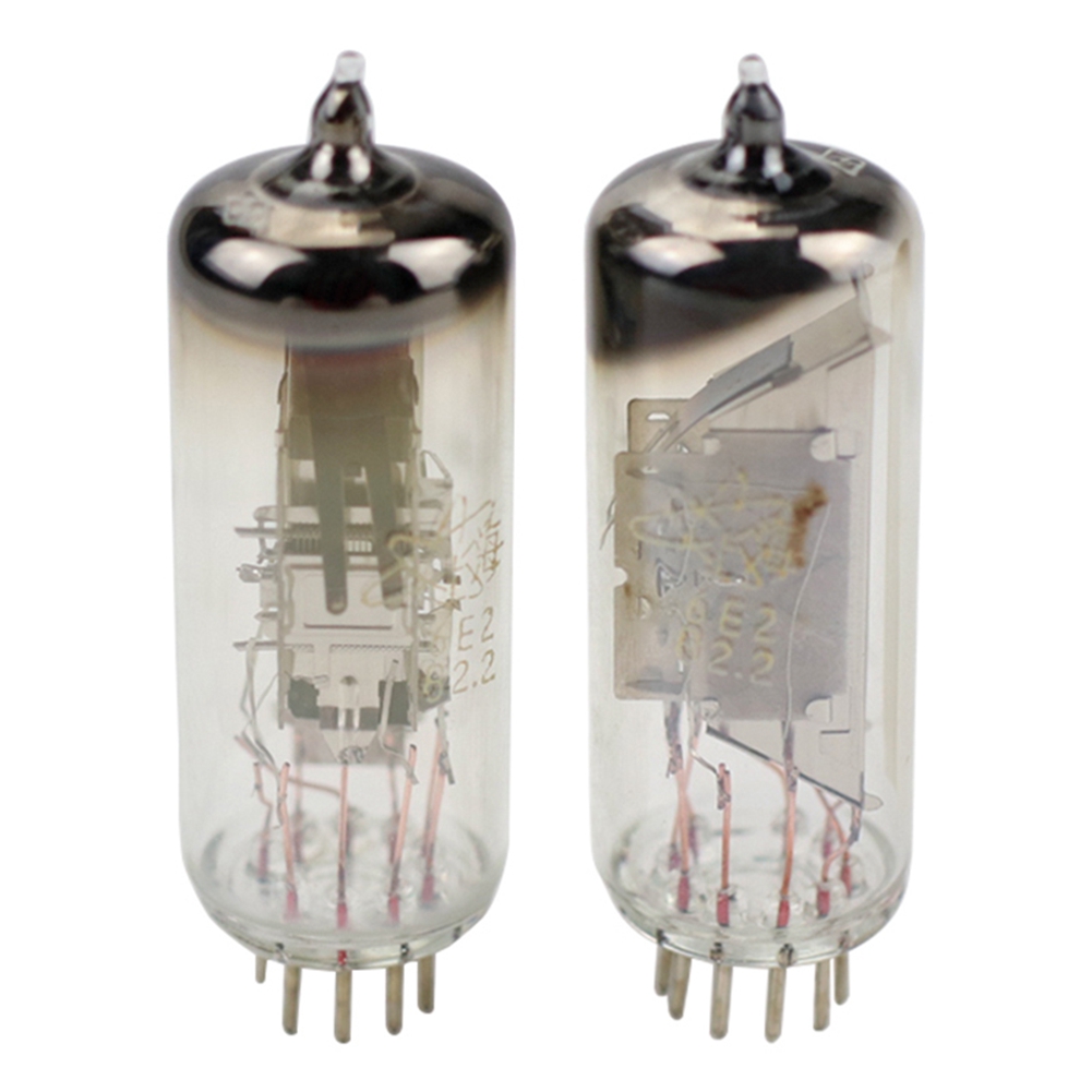 6E2 Amplifier Valve Electronic Indicator Tube Replace EM84 for Enhance Amplified Speaker Tone Quality Vacuum Tube 2Pcs. 