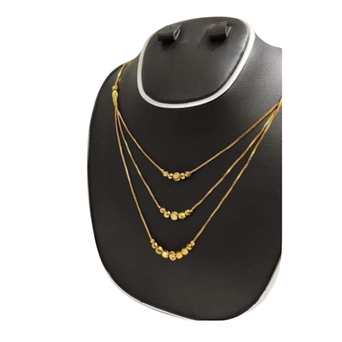 Fashionable Gold Plated Layer Long Chain Necklace For Women