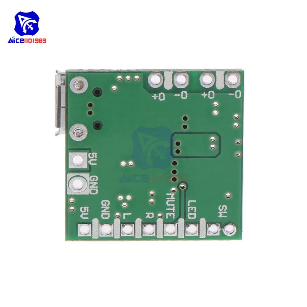 【YIYANGMAOYI111】diymore PAM8403 Amplifier Module Class D USB Power Bluetooth Amplifier Board Module. 