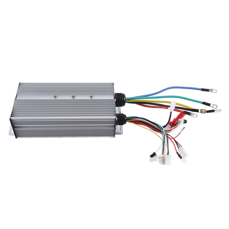 Intelligent Brushless Controller 48V-84V 3000W E-Bike Brushless Motor Controller 24Tube for Electric Bicycle Scooter Easy to Use