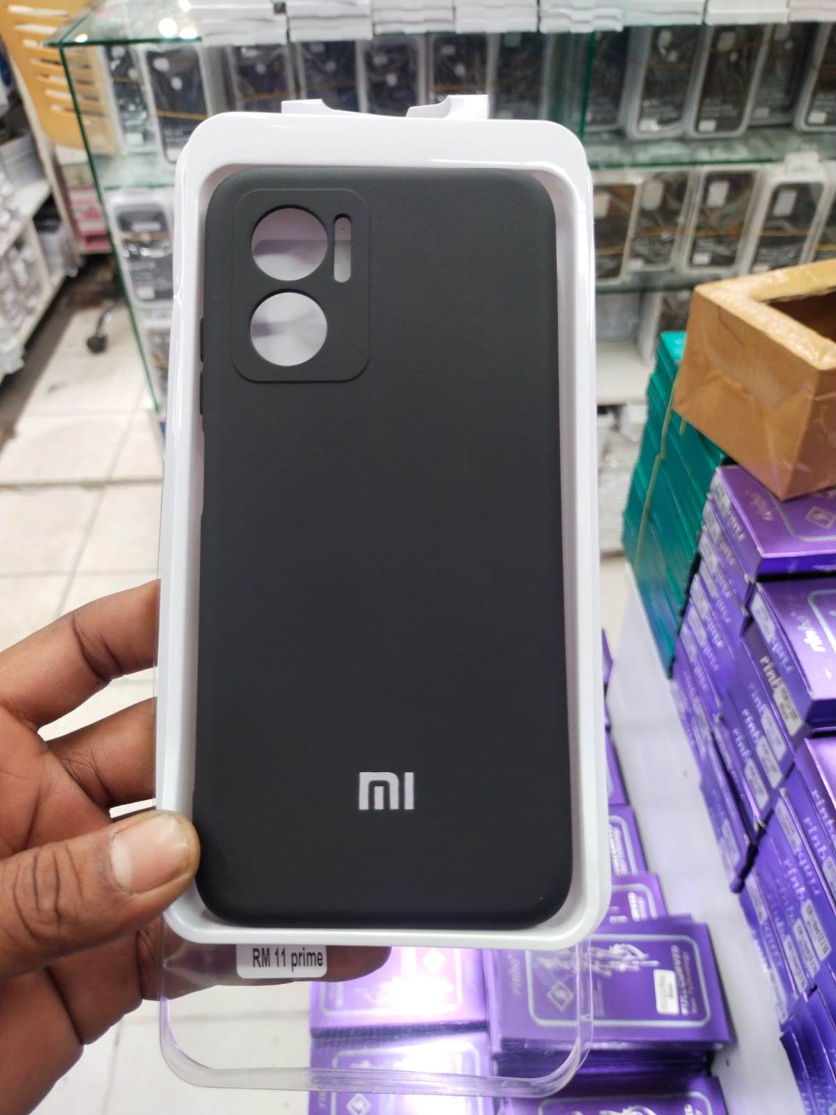 For Xiaomi Redmi 11 Prime Silicon Mobile Back cover