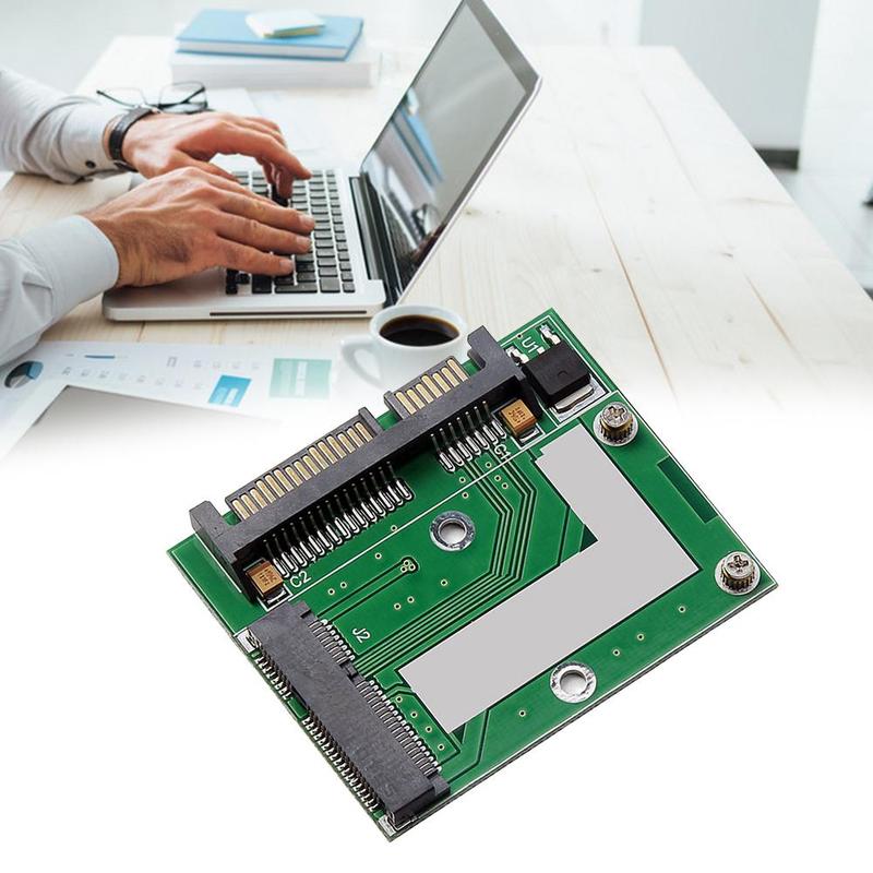 mini PCI-e msata 1.8 SSD to 2.5 IDE inch HDD Hard Drive Module Adapter 3.3V 44pin Card PCI PC For Laptop Express Converter V0J2. 