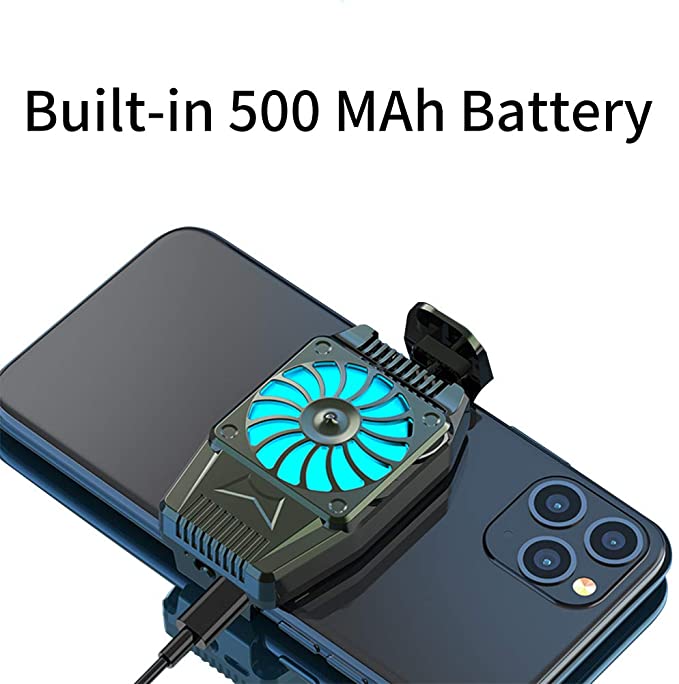 BlueWow G6 Universal Mini USB Portable Mobile Phone Cooler for Cooling Phone Gaming Radiator Processor. 