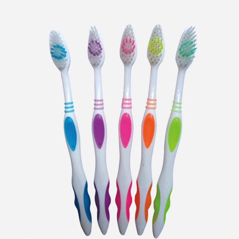 10Pc/Pack Bamboo Charcoal Toothbrush Soft Bristle Nano Toothbrushes. 