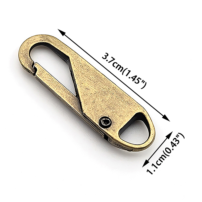 5 Pcs Metal Zipper Pull Replacement Detachable Zipper Slider Pull Tab Repair Kit for Clothing Jacket Diy Craft Sewing Zip Head Cherry Super Store. 
