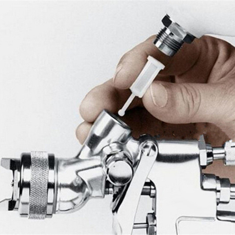 10Pcs Plastic Gravity Typ Spray Filter Pot Diameter 11Mm Total Length 36Mm Can Adapt To The Majority Of Solvent. 