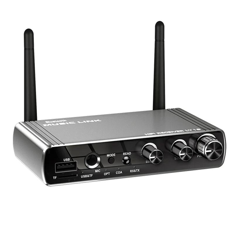 New LY18 HIFI Lossless Bluetooth Receiver Long Distance Bluetooth Adapter 5.4 Adapter Audio Wireless Receiver 6 in 1