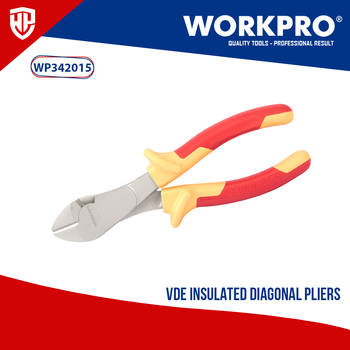 Workpro Insulated Cutting Plier Diagonal Plier Daraz Bd