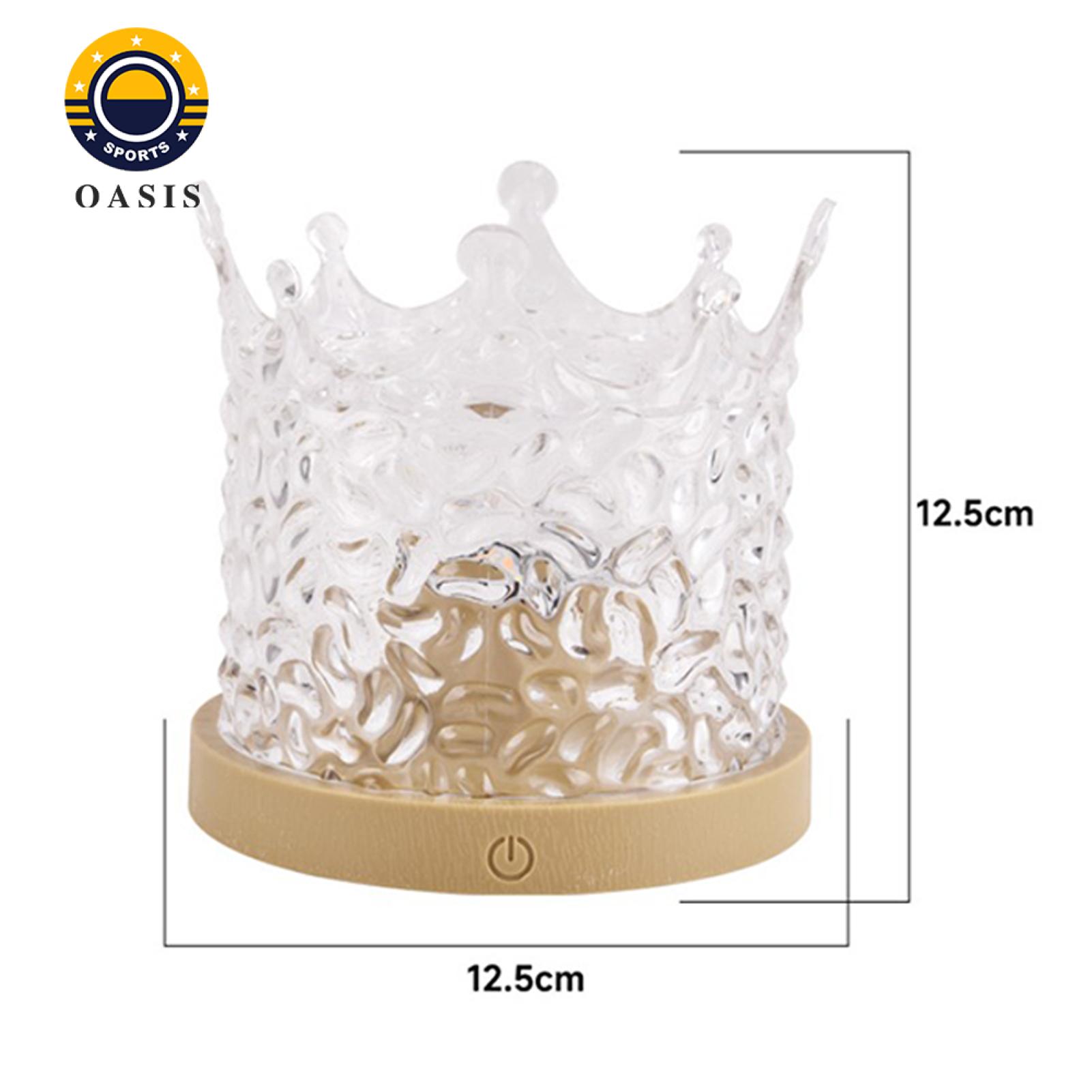 Oasis Led Lamp Ocean Wave Projector Night Light with Remote Control Color-chang Bedside Lamp for Ambient Lighting Dimmable Desktop Lamp for Relaxation Sleep Buyers' Favorite Rotating Flame Water Lamp