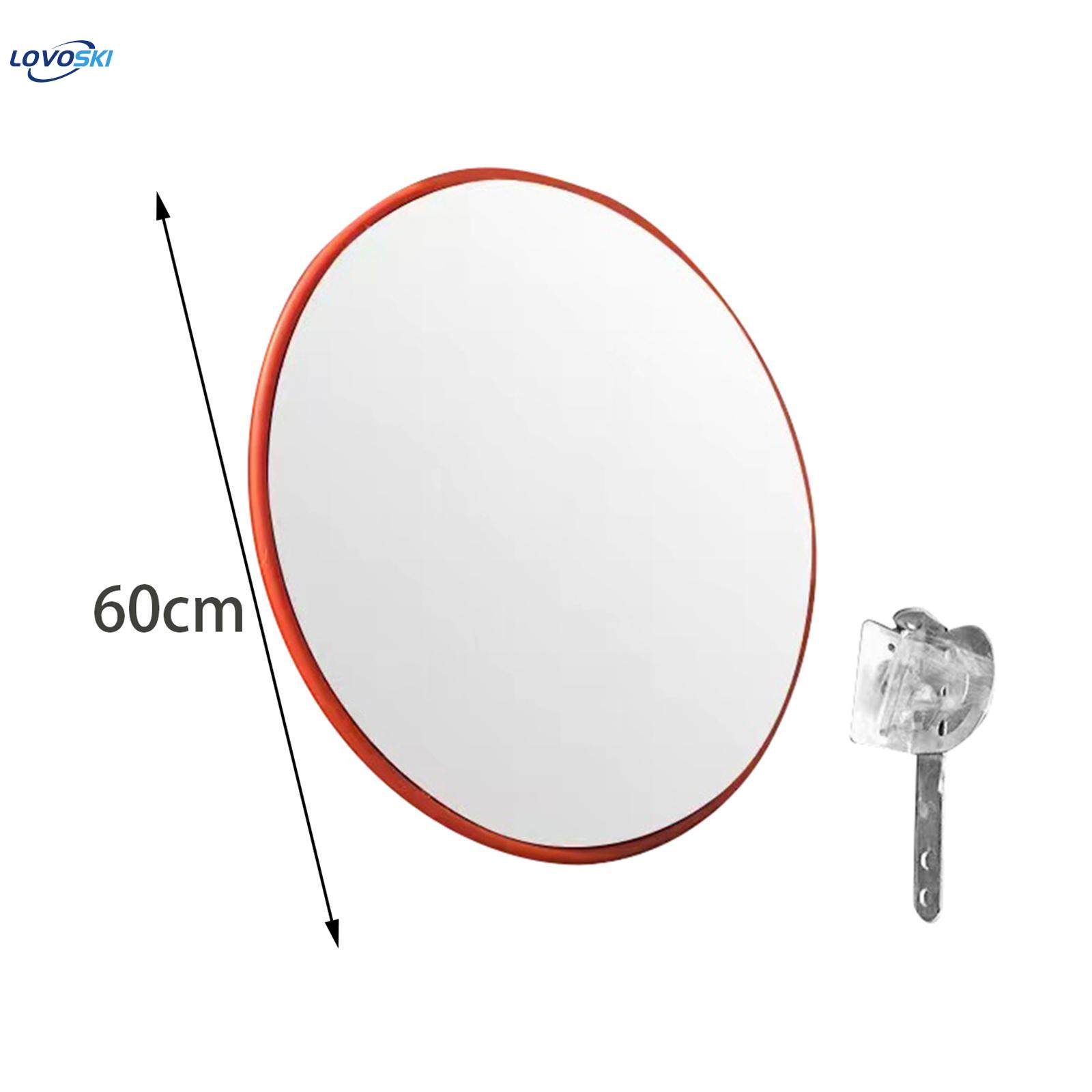 Convex Mirror Traffic with Wall Fixing Bracket Road Safety Convex Mirror 60cm indoor. 