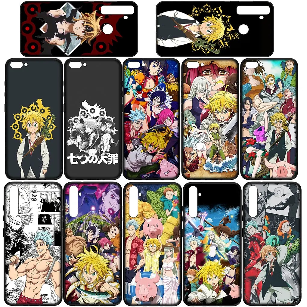 Meliodas The Seven Deadly Sins Ban Phone Cover Case for Xiaomi Redmi Note 10 12 Pro Max 10A 10C 12C 10X 10S 8T. 