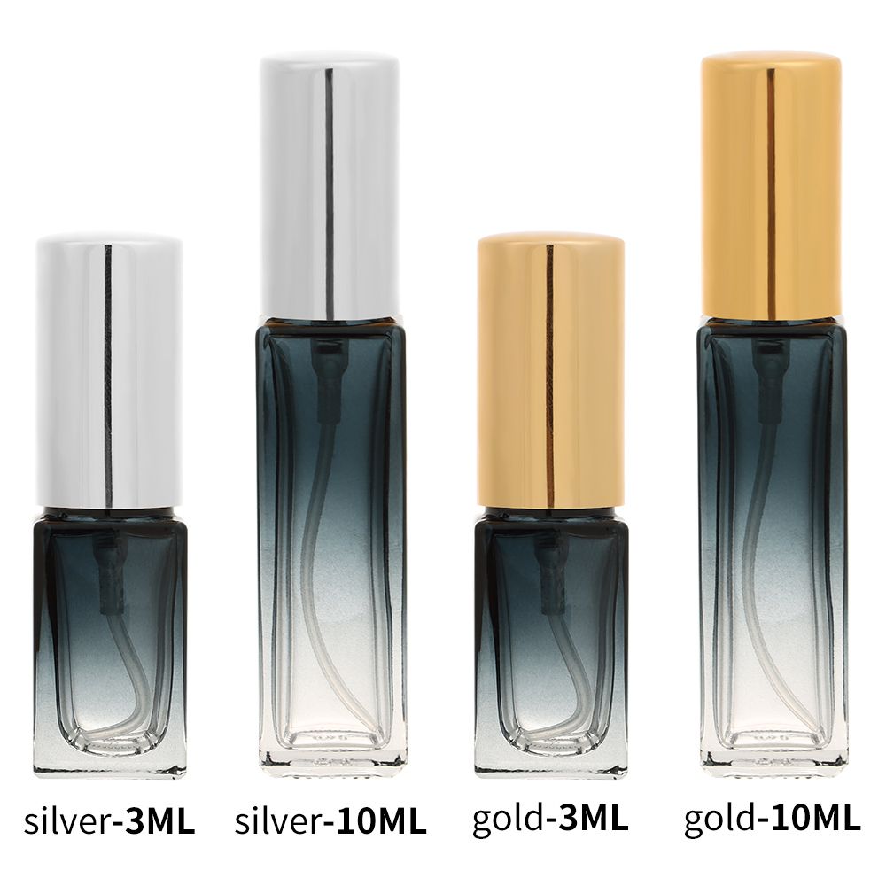 ALEXIS BAGS Empty Portable Leak Proof Gradient Color Refillable Perfume Bottles Perfume Sprayer Mini Size. 