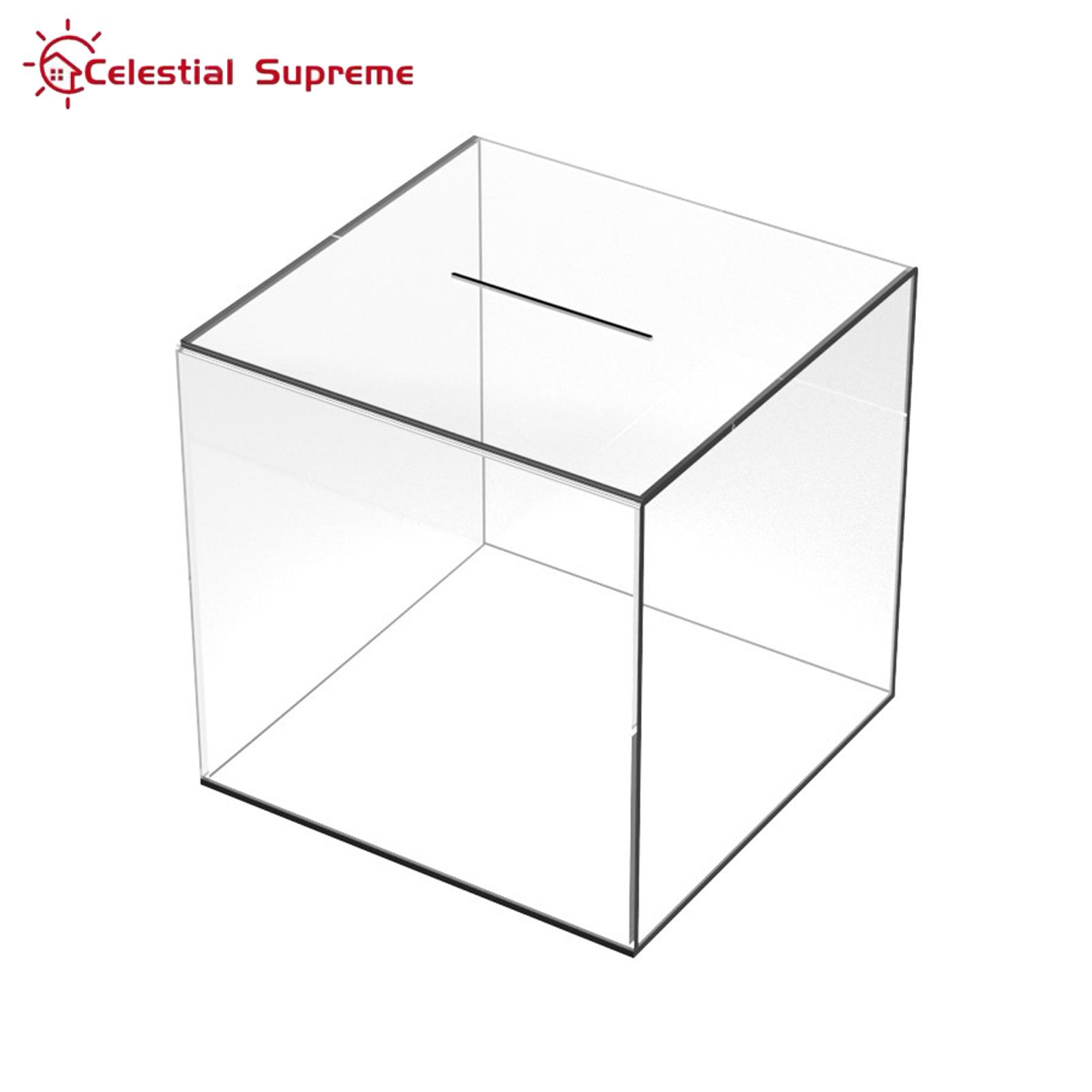 Money Saving Box Large Capacity Transparent Acrylic Coins Money Box
