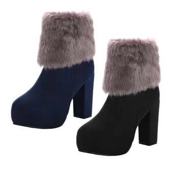 waterproof chunky boots